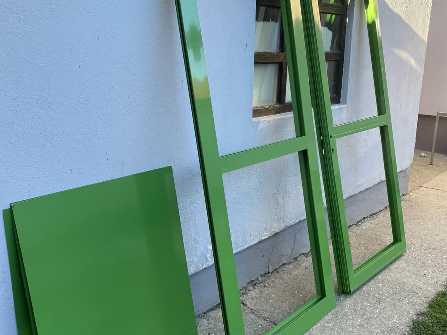 Vrata u zelenoj boji